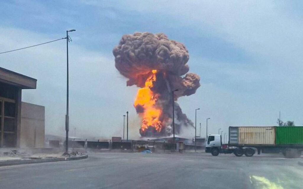 Western Media: Explosion in Bandar Abbas Caused by "Sodium Perchlorate ...