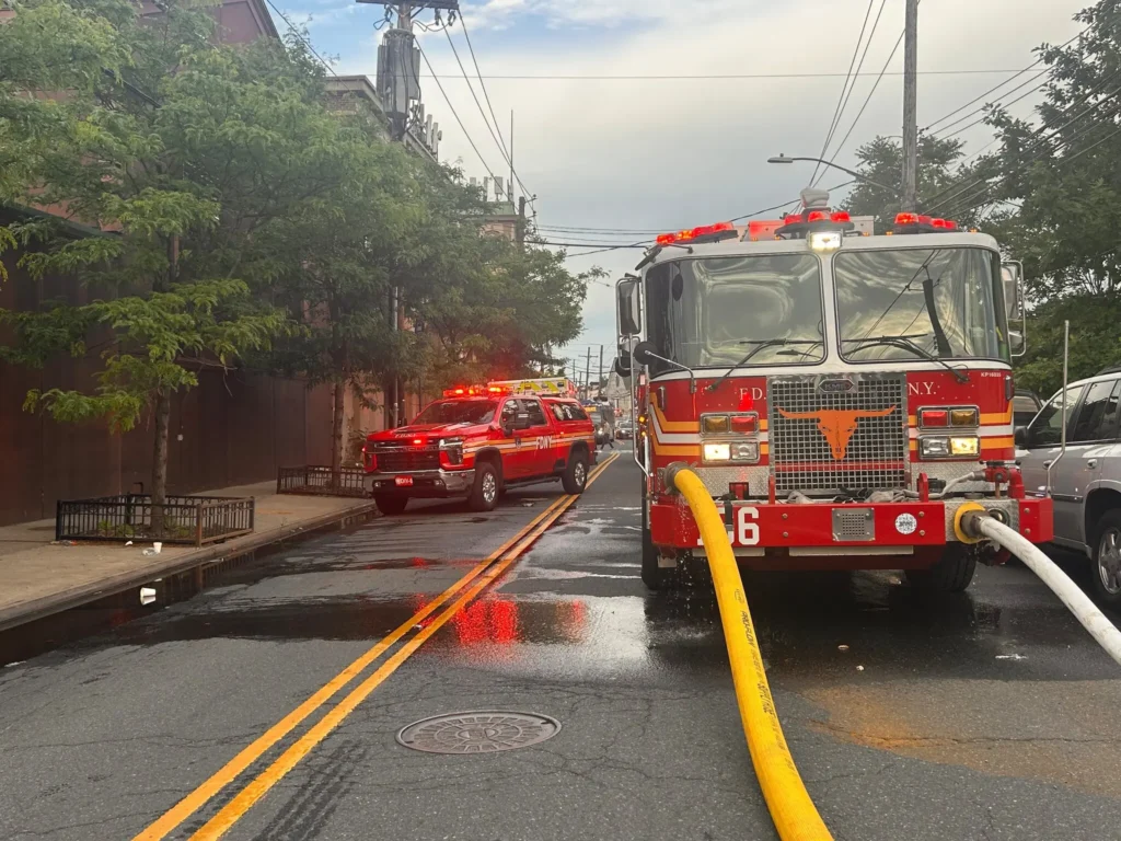 Explosion at New York Shipyard kills one, injures 34 firefighters and ...
