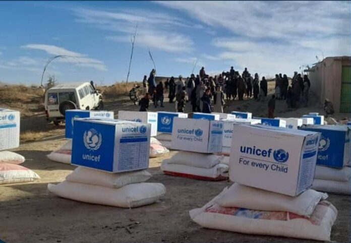 تصویر از کمک های بشر دوستانه